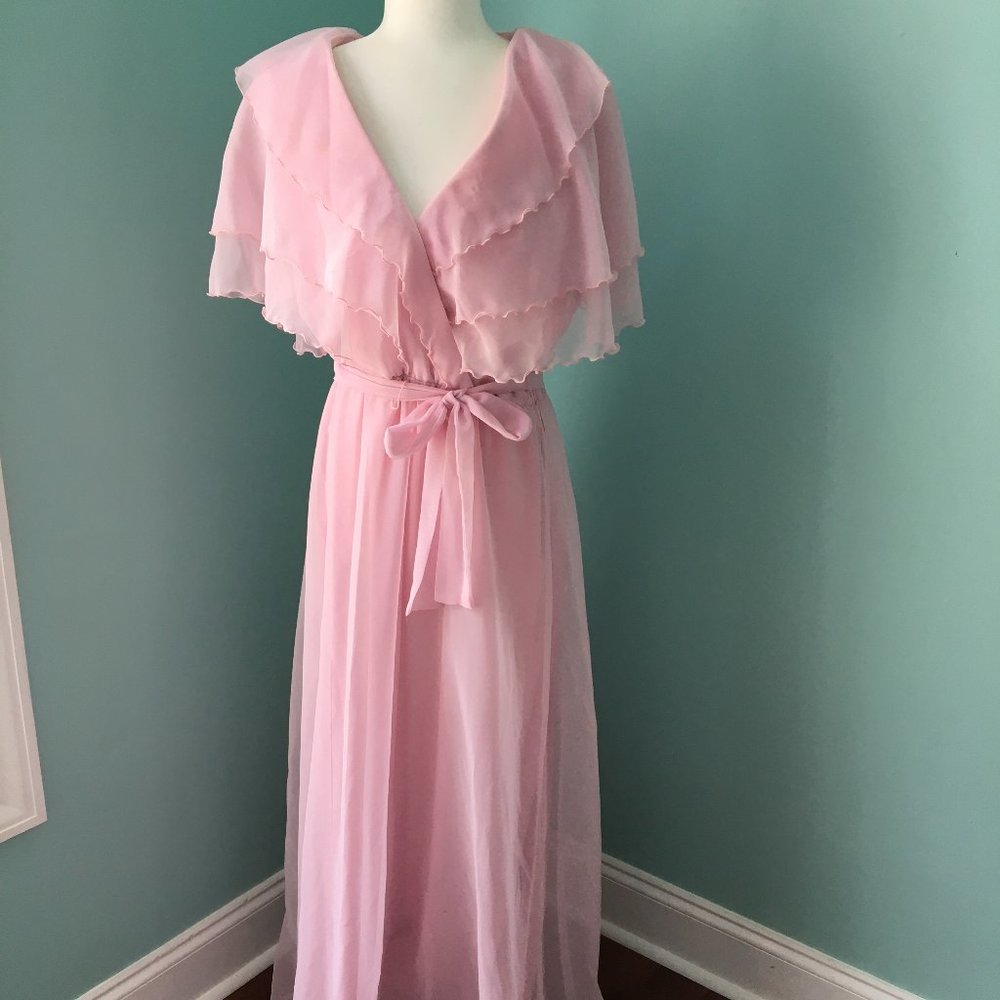 Vintage Pink Maxi Dress